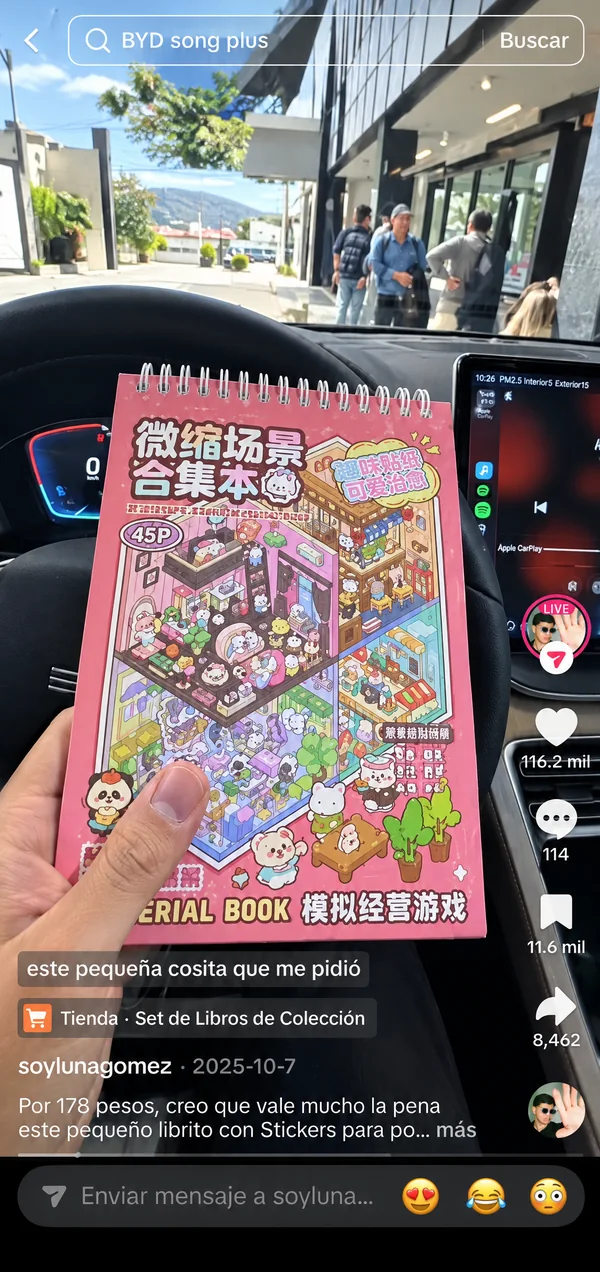 Video con carrito de TikTok Shop